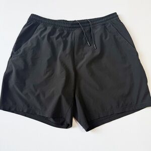 Lululemon Athletica Pace Breaker Linerless Short 7" Black XL